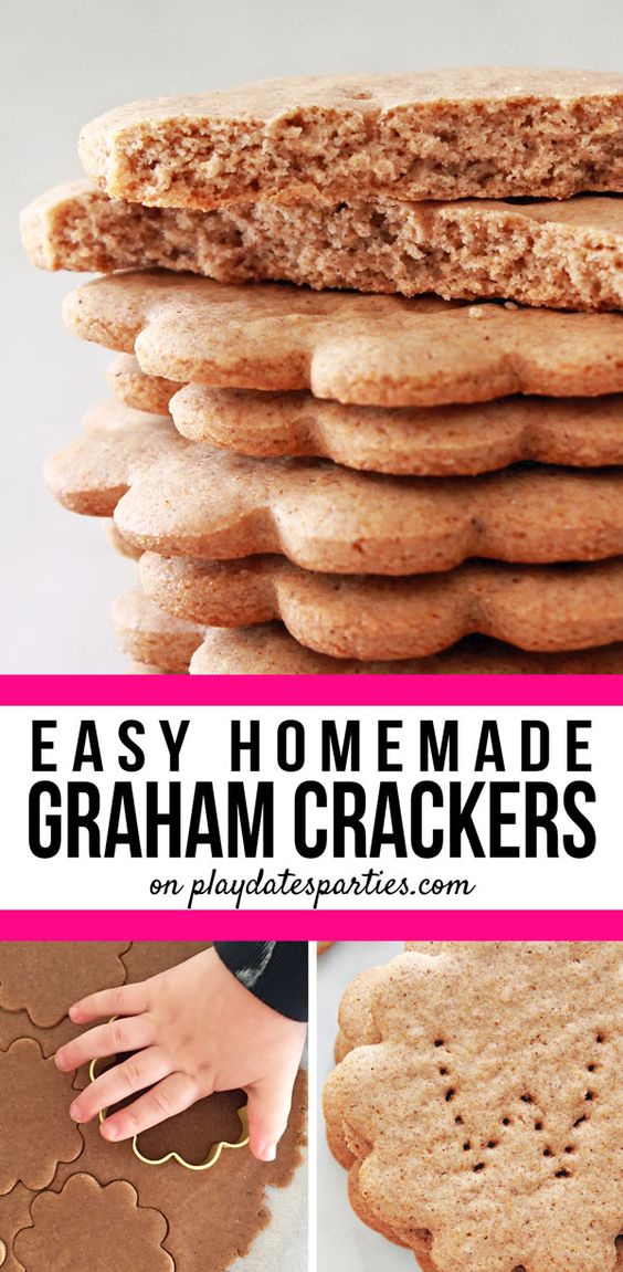 Homemade graham crackers Simple Recipe Ideas