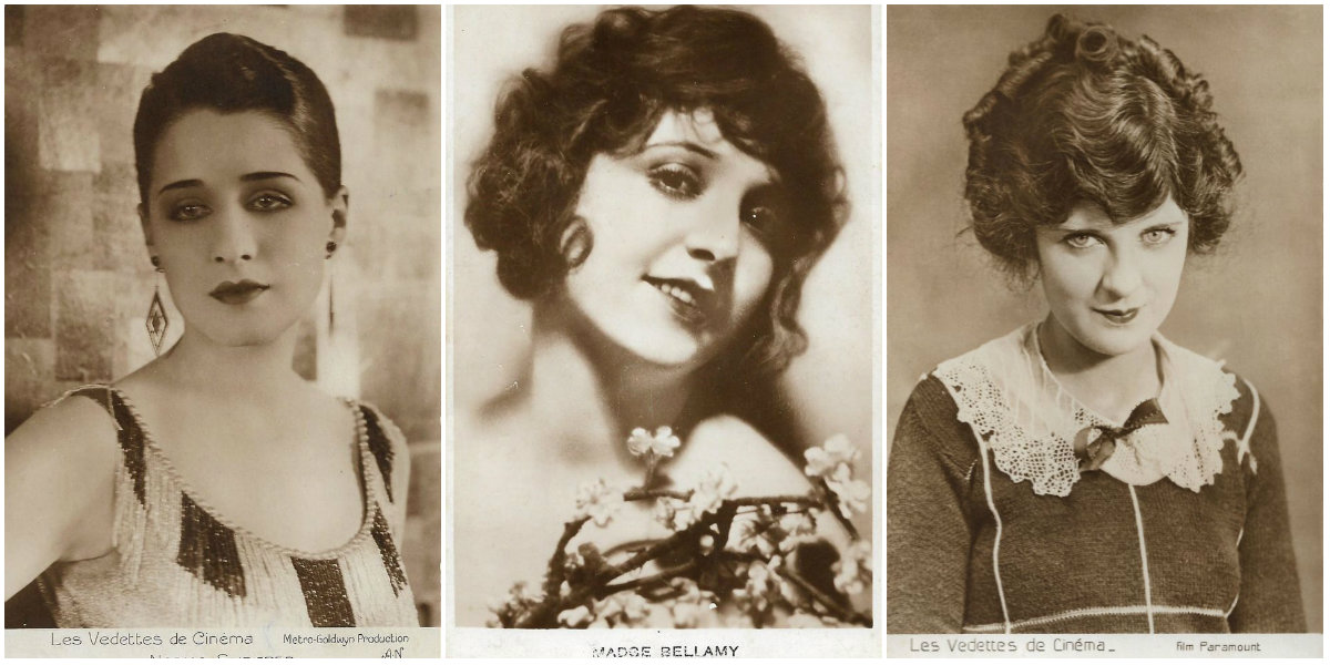 Wonderful Vintage Postcards of 30 Silent Hollywood Actresses Vintage