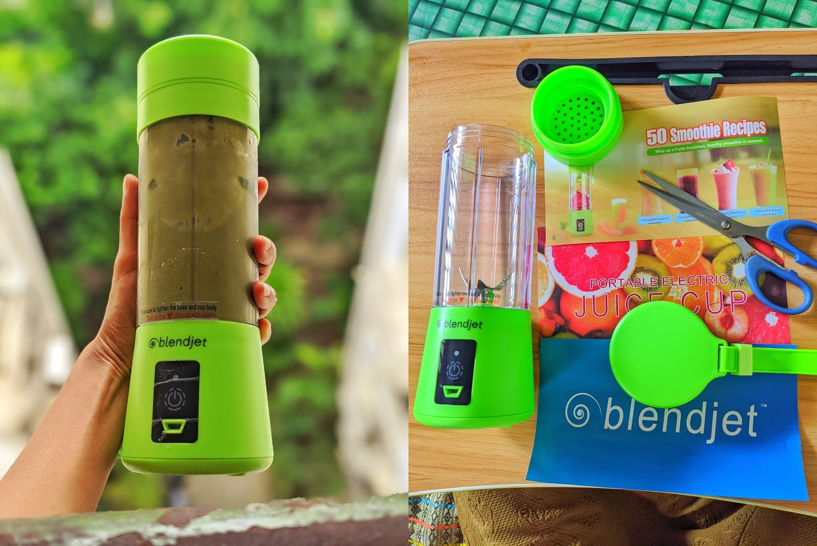 We triedThe Blendjet Portable Blender - Foodwini