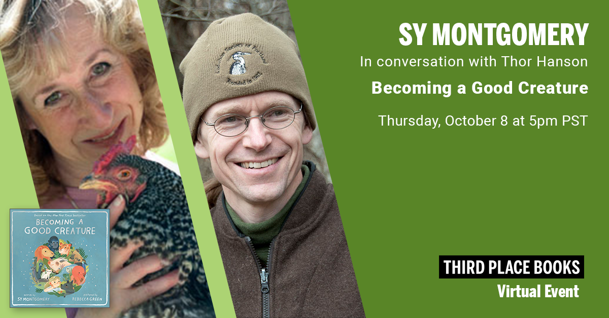 Shoreline Area News Third Place Books presents Sy Montgomery, in