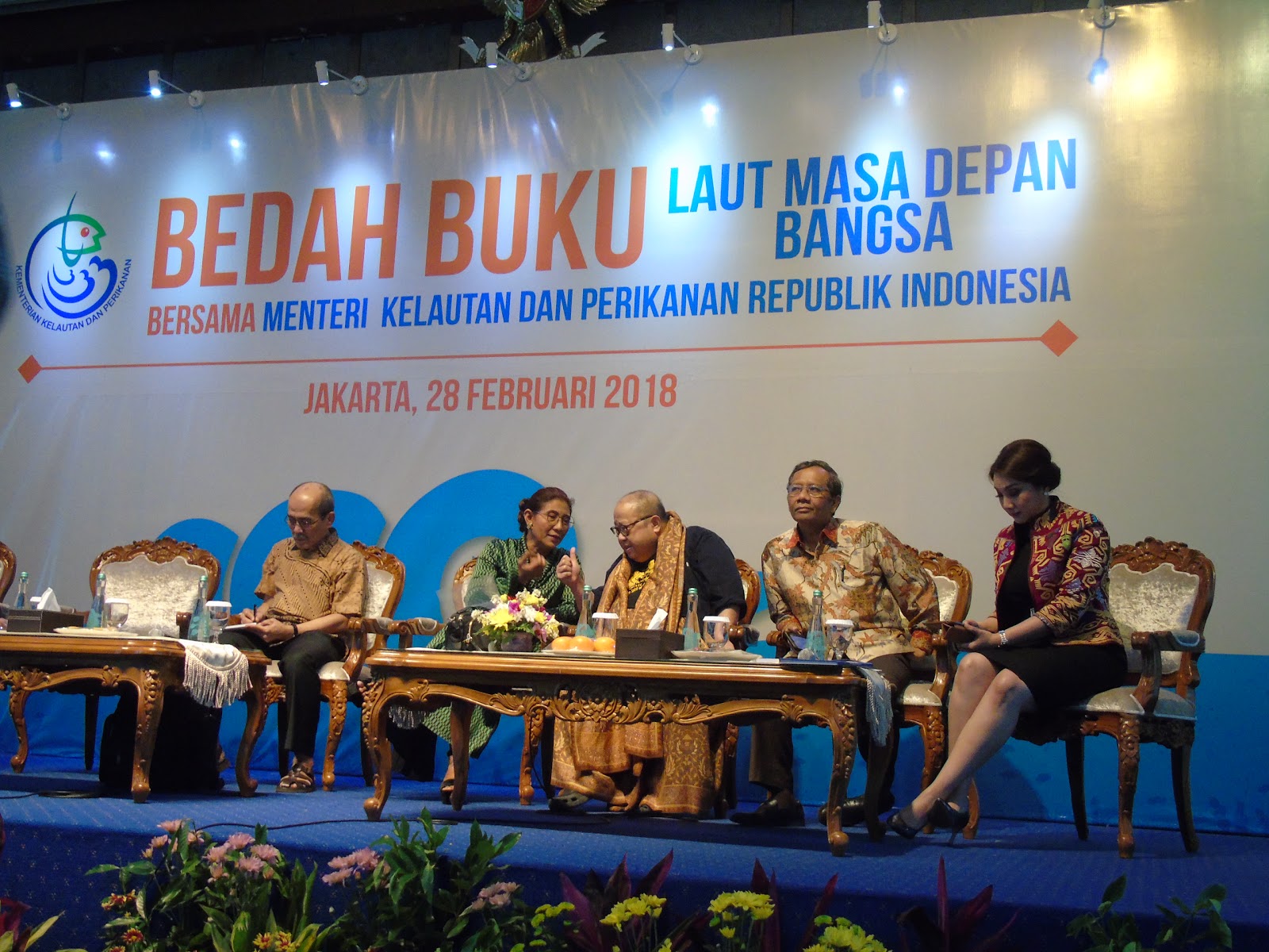 4 Hal Menarik Dalam Acara Bedah Buku Laut Masa Depan Bangsa