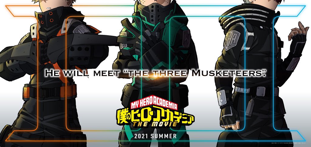 My Hero Academia dates more news about its third film