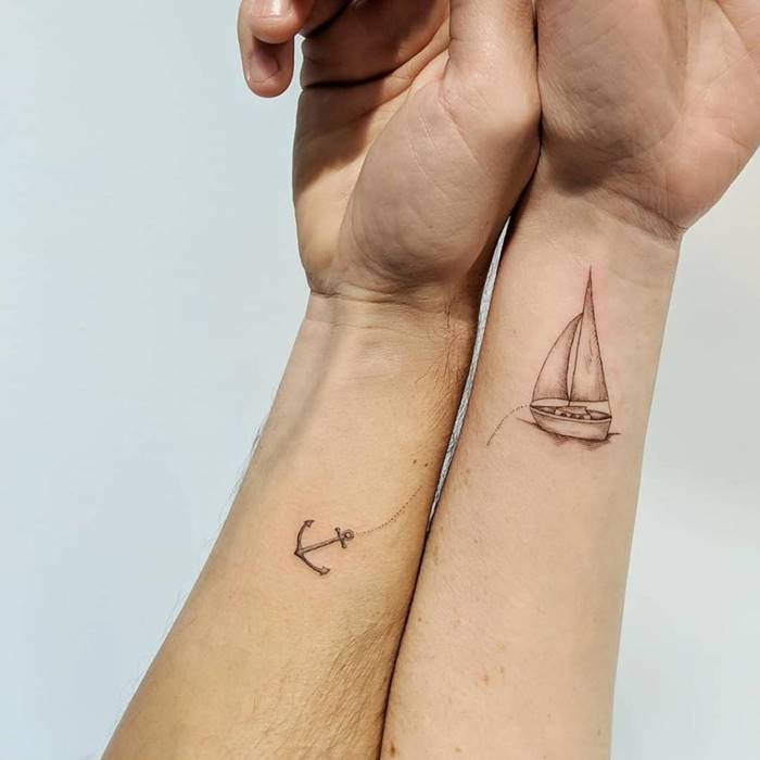 100 Cute  Matching Couple Tattoos Ideas Gallery 2023