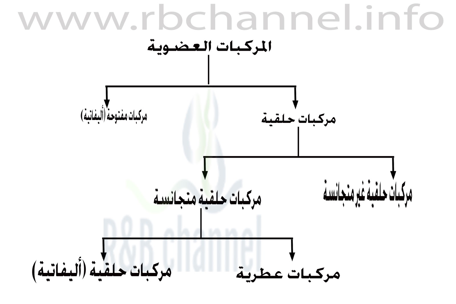 أساسيات الكيمياء العضوية قناة RB