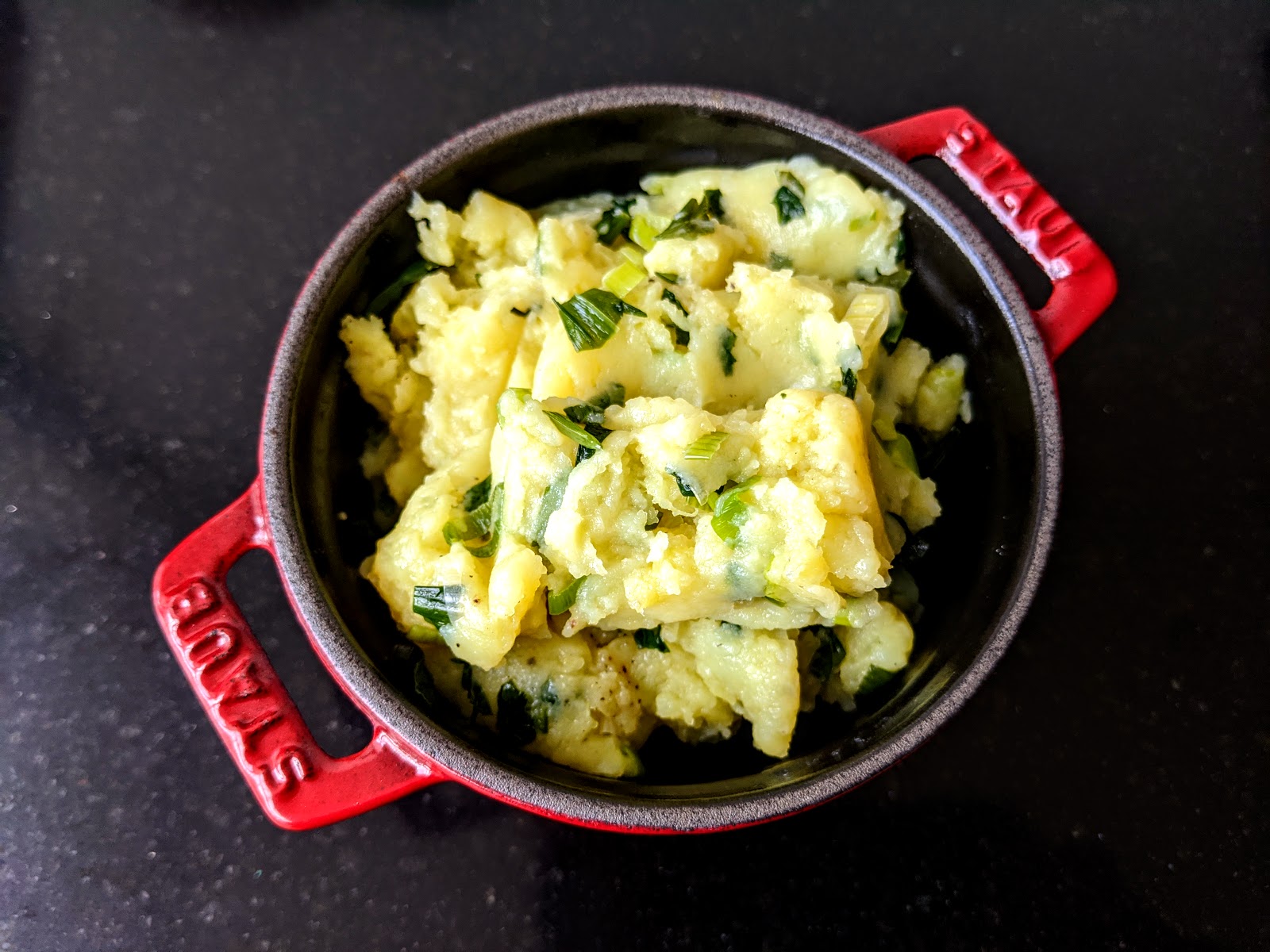 Cally Mashed potatoes with spring onions Kitchen Exile