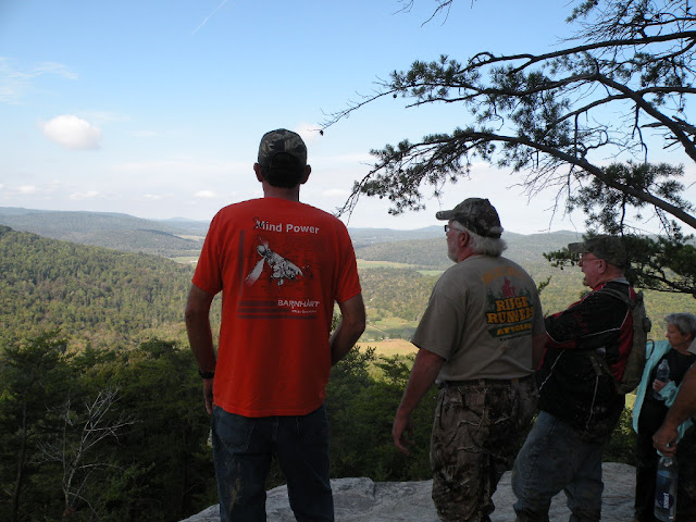 Kenny, Buck and friends at overlook