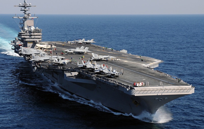 Resultado de imagen para Trump de nuevo portaaviones