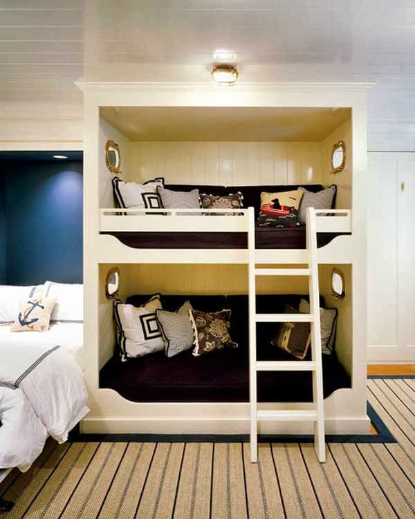 Dormitorios con camas literas para niños - Ideas para decorar dormitorios
