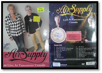 DVD Live At Vancouver, Canada