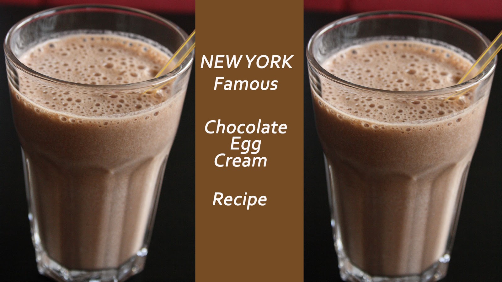 Chocolate Egg Cream Recipe