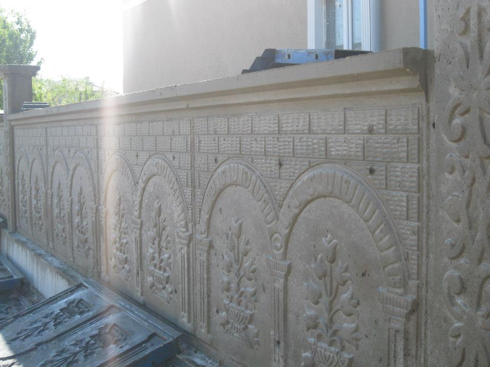 Beton duvar modelleri.