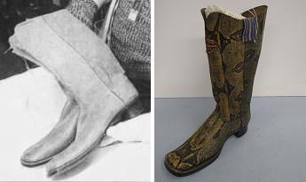 Early Sports and Pop Culture History Blog: That Time Someone Donated Human-Skin  Boots to the Smithsonian