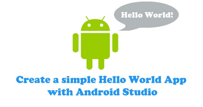Android studio hello world app tutorial - silkex
