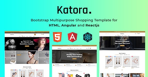 Katora 3in1 Multipurpose Bootstrap Shopping Template - Download New Themes