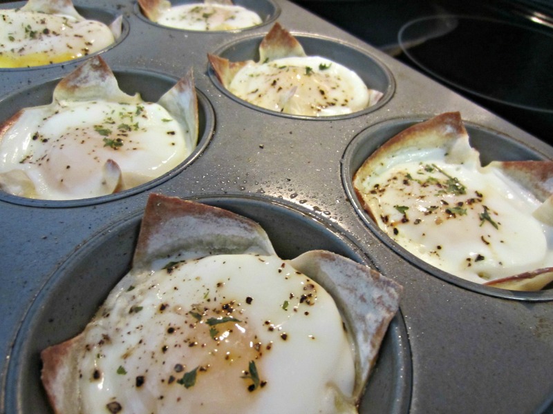 Baked Eggs in Muffin Tins Renee's Kitchen Adventures