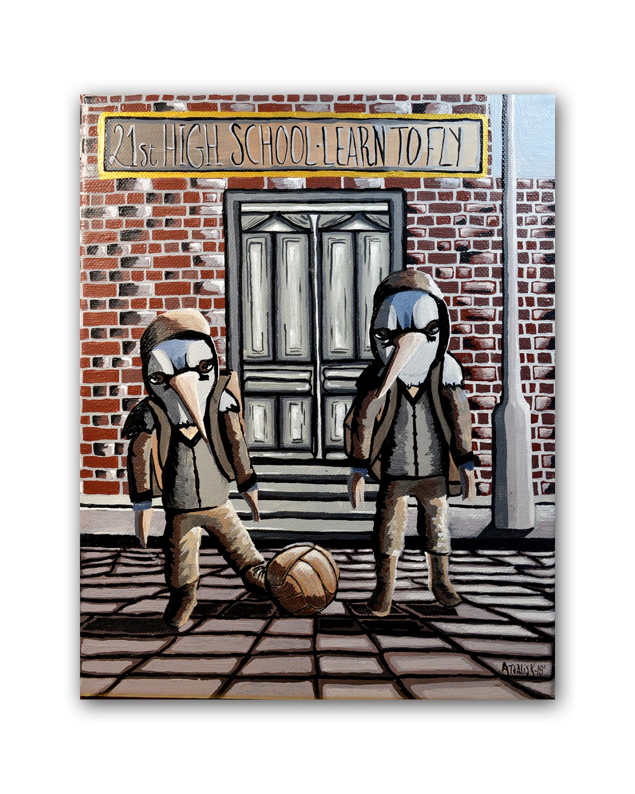 Kostis Atsalis / Artwork Utopia High School (2018)