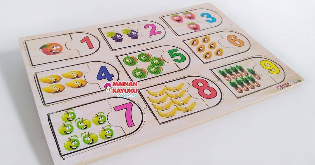 Puzzle Anak Hitung Buah - SEBUTIK EDUTOYS
