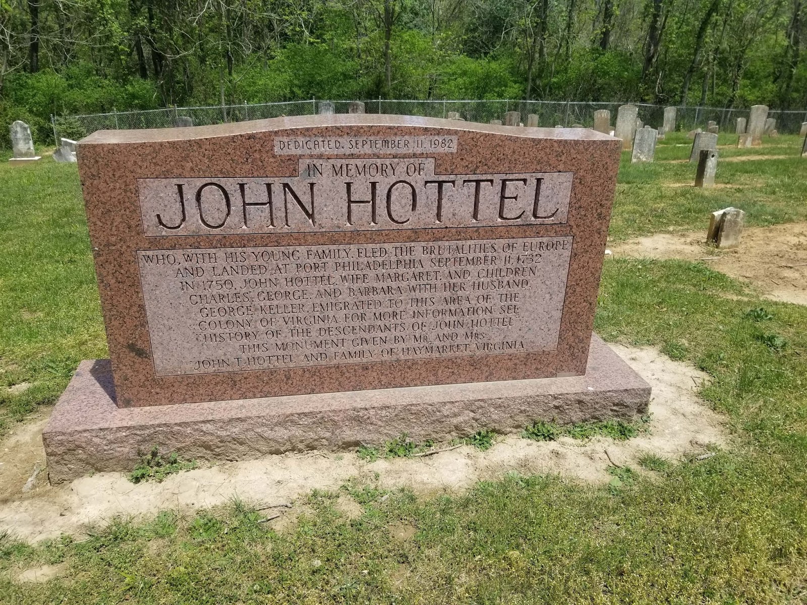 Drinking Through Family History Toms Brook, Virginia and