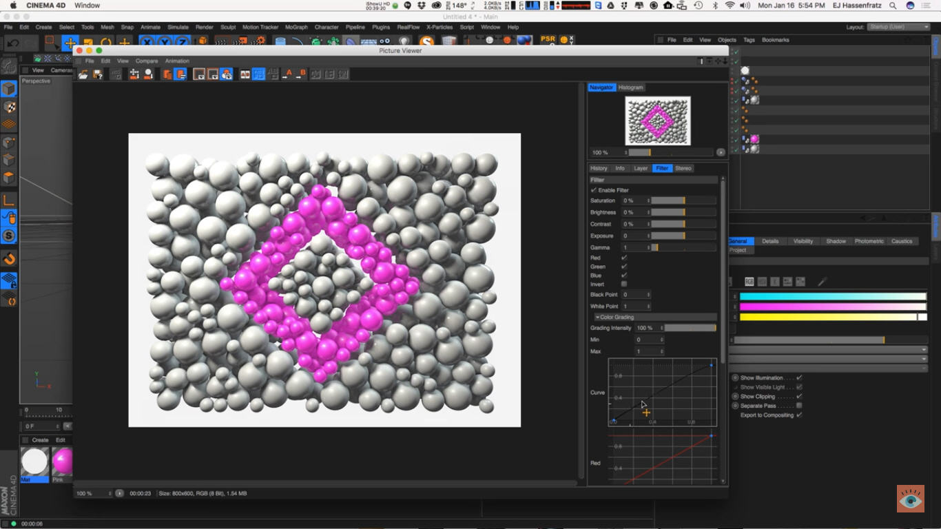 Introduction Into Rigid Body Dynamics in C4D CG TUTORIAL