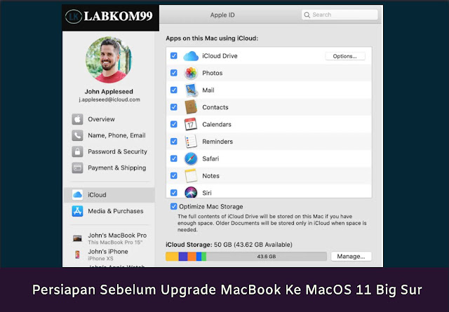 Persiapan Sebelum Upgrade MacBook Ke MacOS 11 Big Sur Persiapan Sebelum Upgrade MacBook Ke MacOS 11 Big Sur