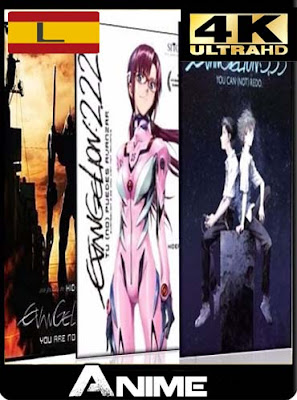 Evangelion (1 ,2 y 3) Latino [4k-2160p] UHD HDR[FD]