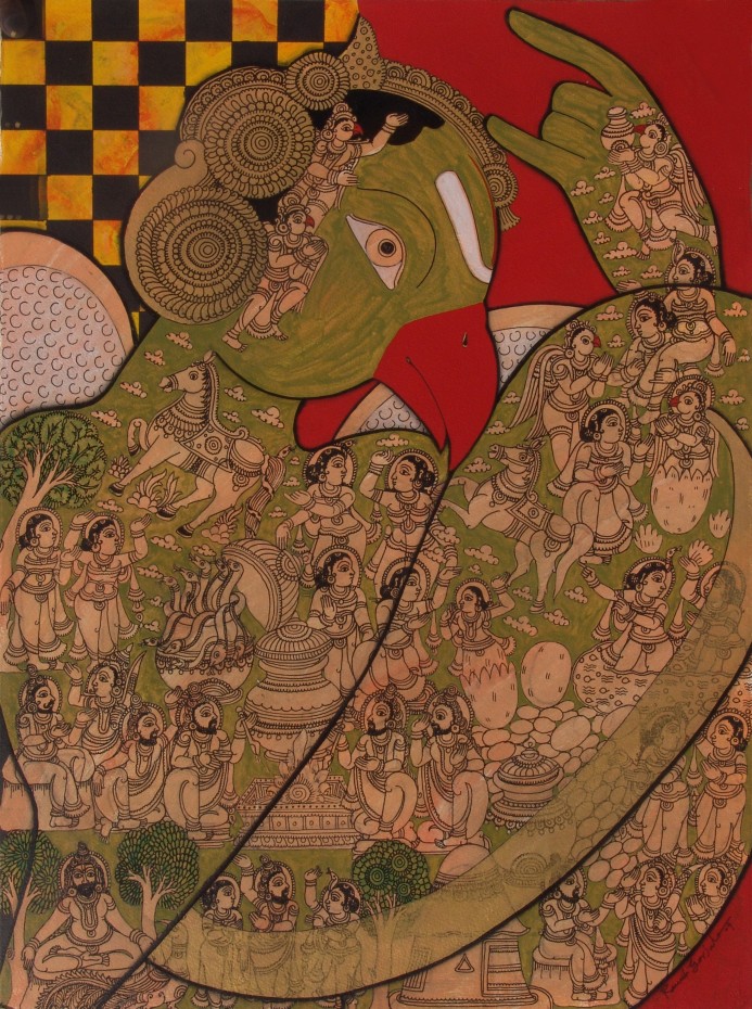 Pinturas do Indiano Ramesh Gorjala