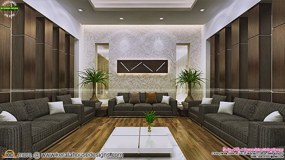 Family living room interior