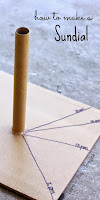 How to make a sundial - kindergarten sun study