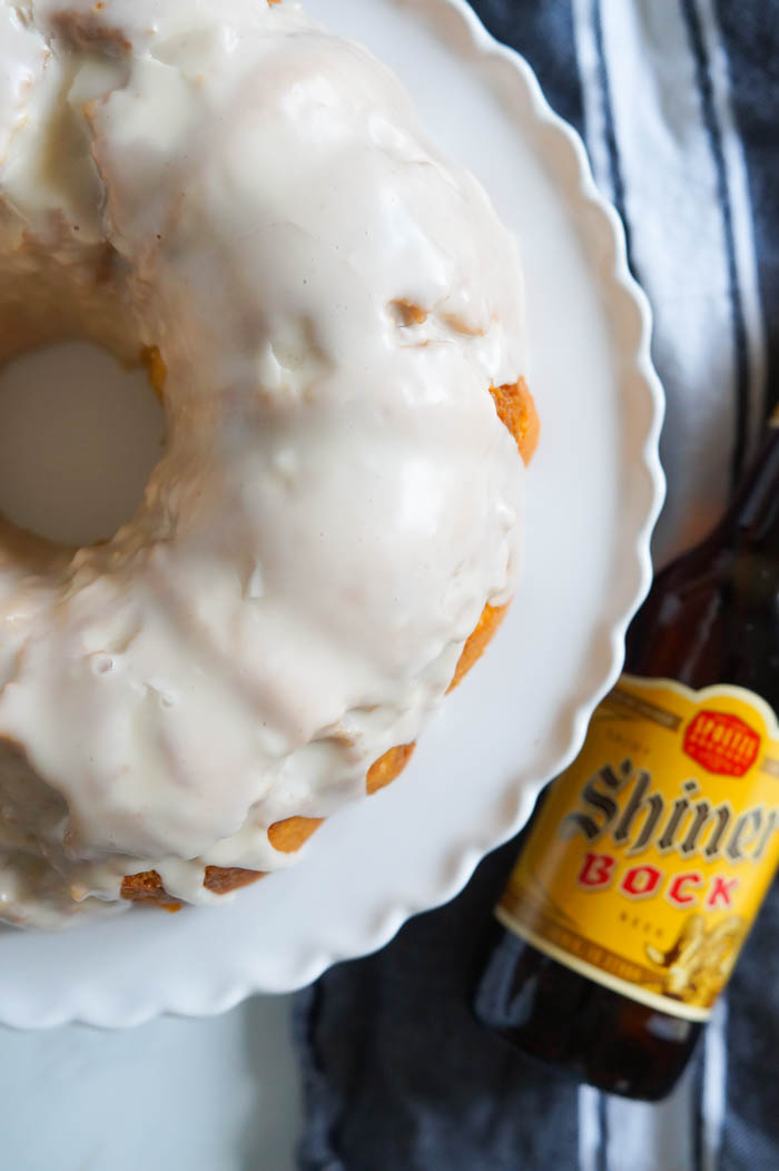 butterscotch and beer bundt cake