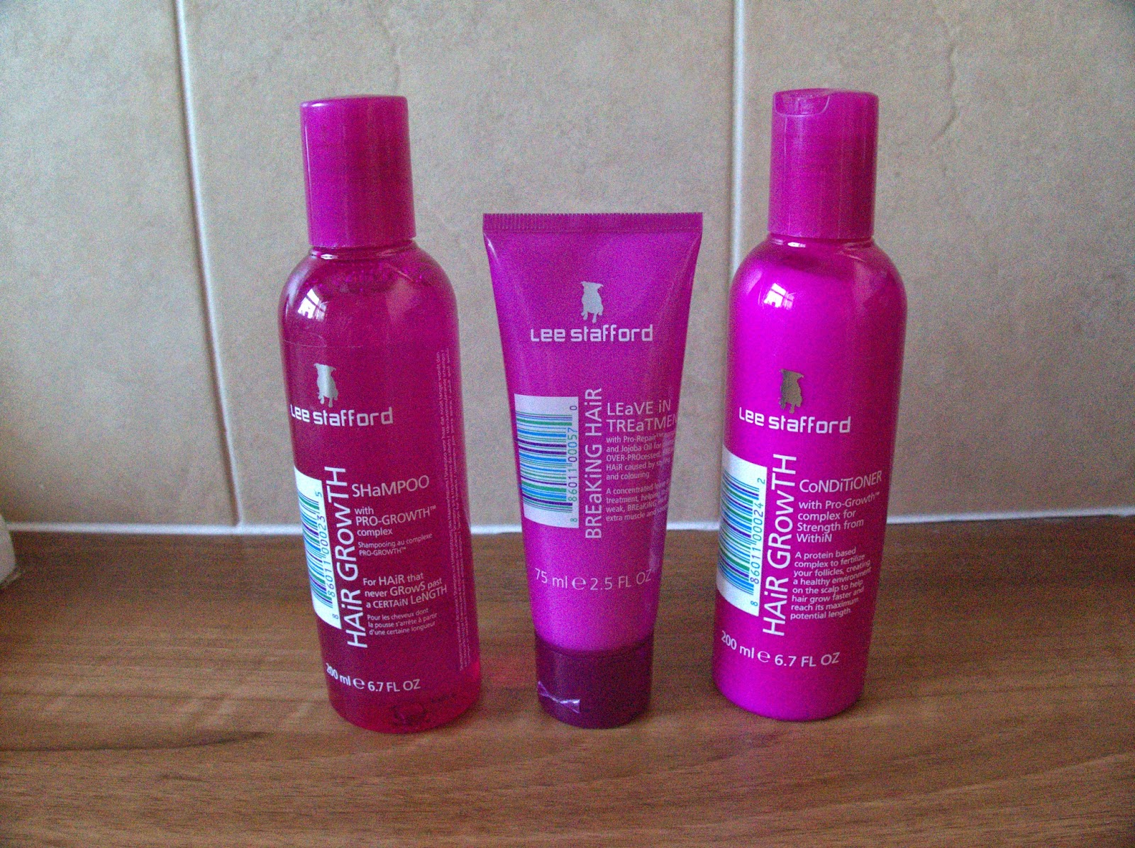 Kels Kurls Lee Stafford Hair Growth Shampoo & Conditioner My hair