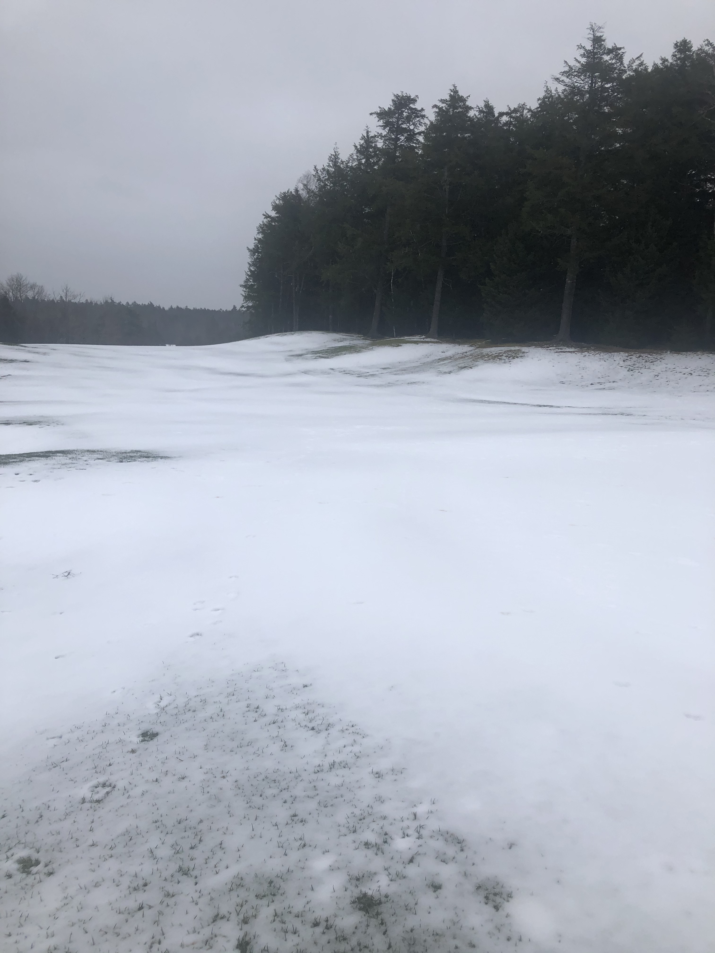 Oakfield Golf and Country Club Turf Department Winter 2021 Update
