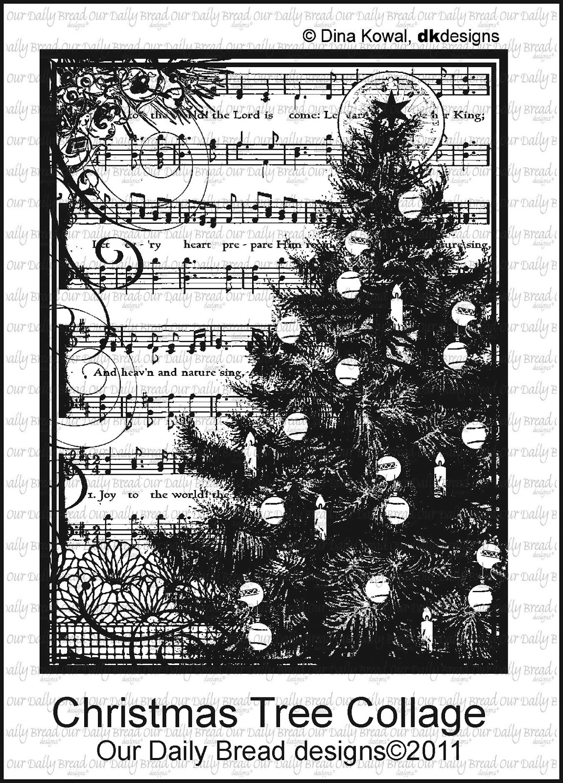 Christmas tree collage template arcticglop Christmas tree collage template arcticglop