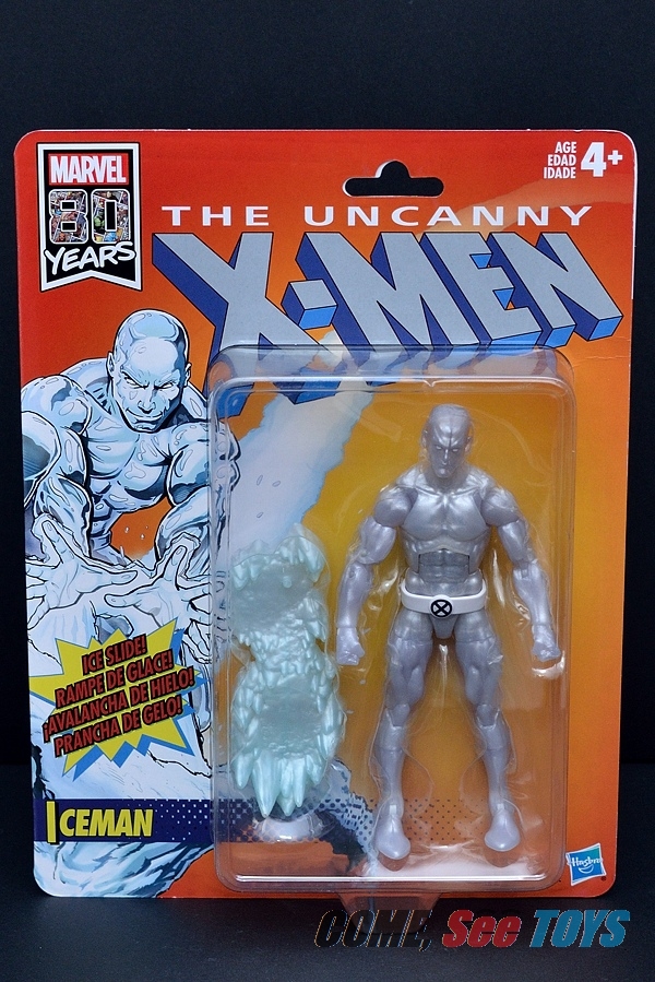 Conjunto 3X Lendas Marvel Retrô A Uncanny X-men Dazzler Ciclope Iceman 