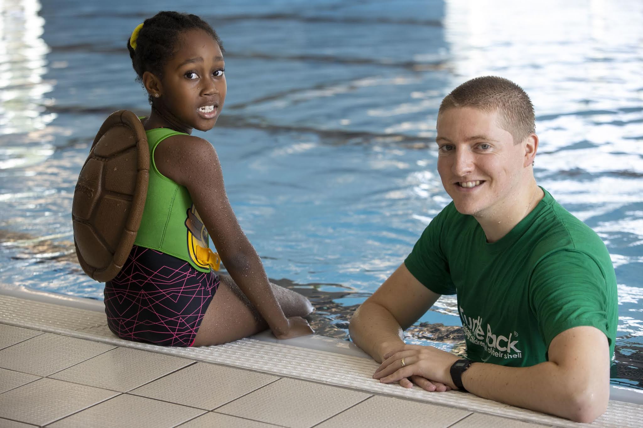 NickALive! Scots Entrepreneur Set to Make a Splash with TMNTInspired Swim Aid