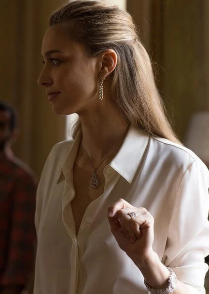 Beatrice Borromeo Casiraghi returned to fashion and became the Italian jewellery brand Buccellati's new brand ambassador