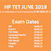 Last Date Approaching For HP TET June 2019