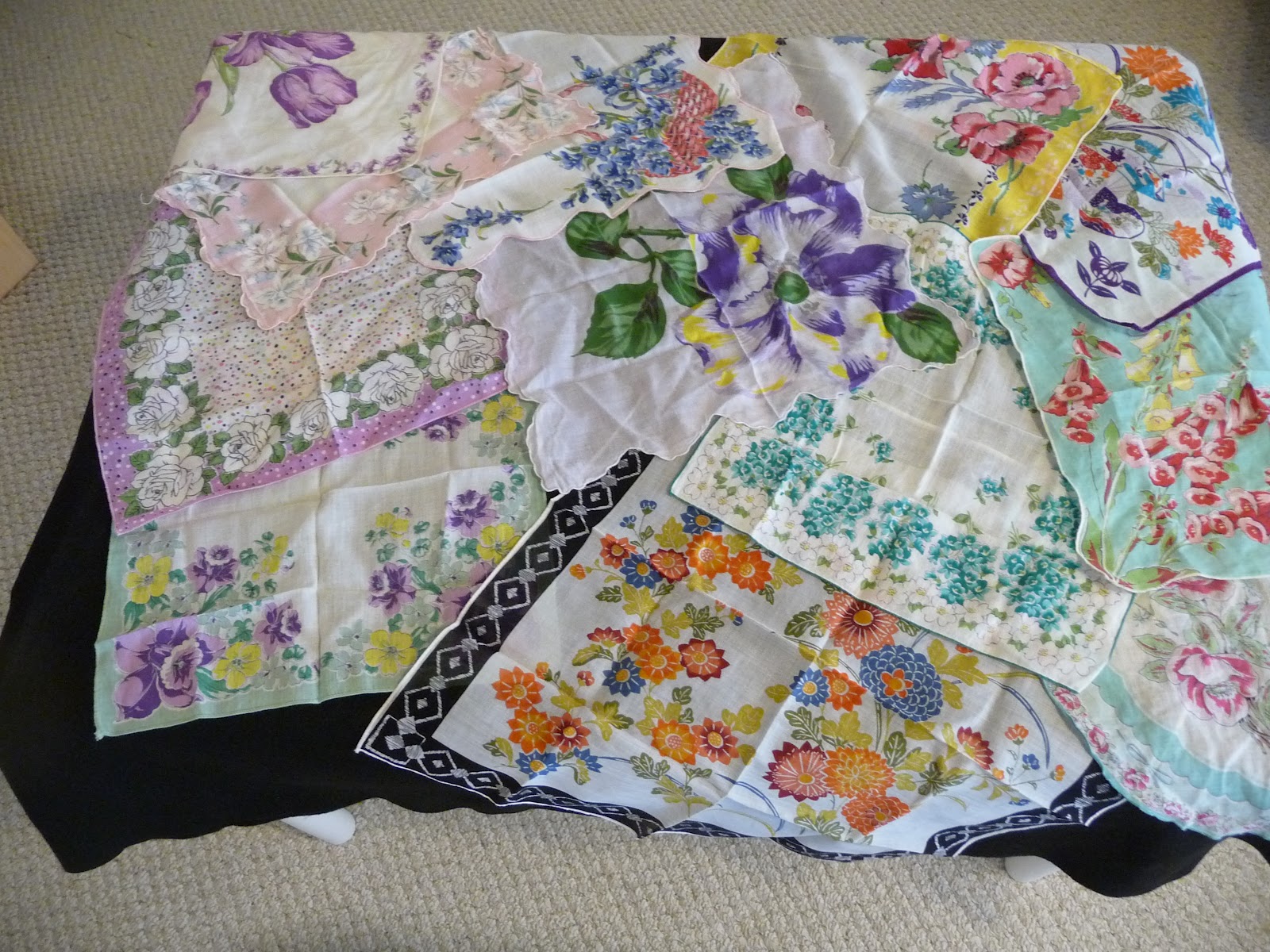 Reclaimed Stitches Vintage Hankie Dress