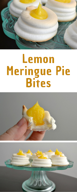 Lemon Meringue Pie Bites | so delish food recipes