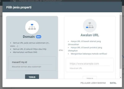Cara Mendaftar dan Mengirim Sitemap di Google Search Console