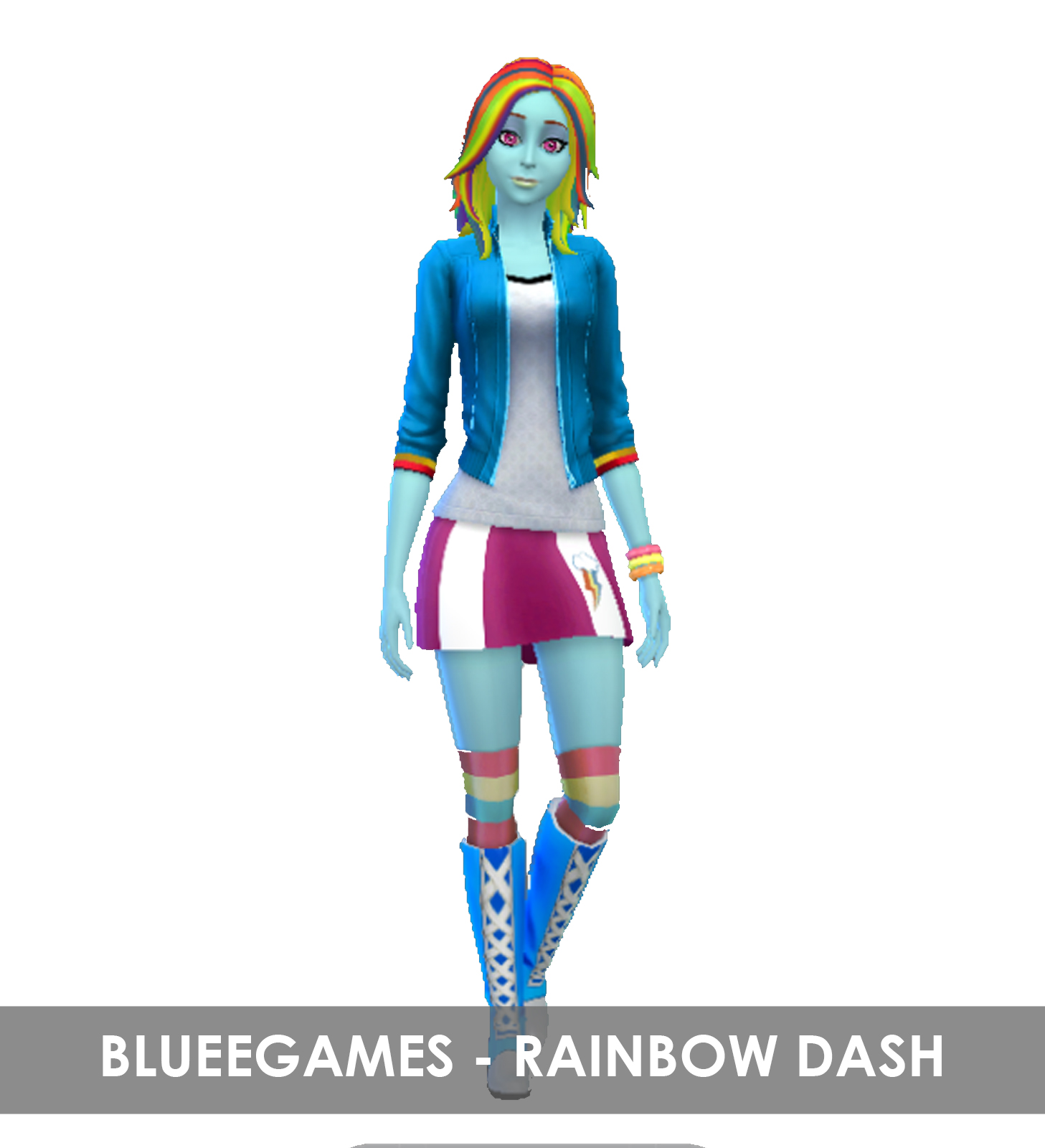 My Little Pony: Equestria Girls | Rainbow Dash | SIM - BlueeGames