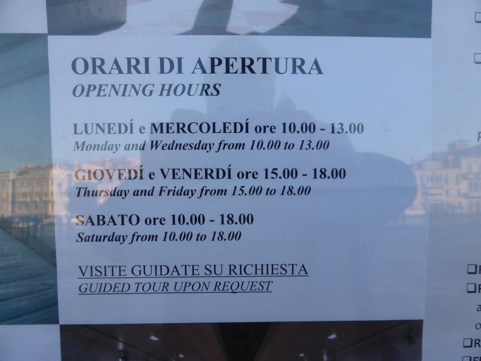 Unterwegs in Venedig Pinacoteca Manfrediniana