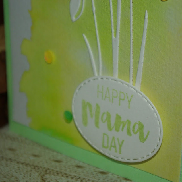 [DIY] Happy Mama Day - Muttertagskarte mit Schneeglöckchen und Aquarellfarben