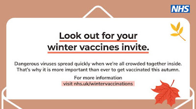 Look out for your Winter vaccines invite