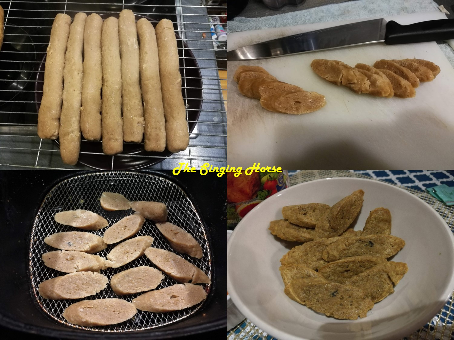 Airfryer Malay Style Fish Sausage (Keropok lekor)