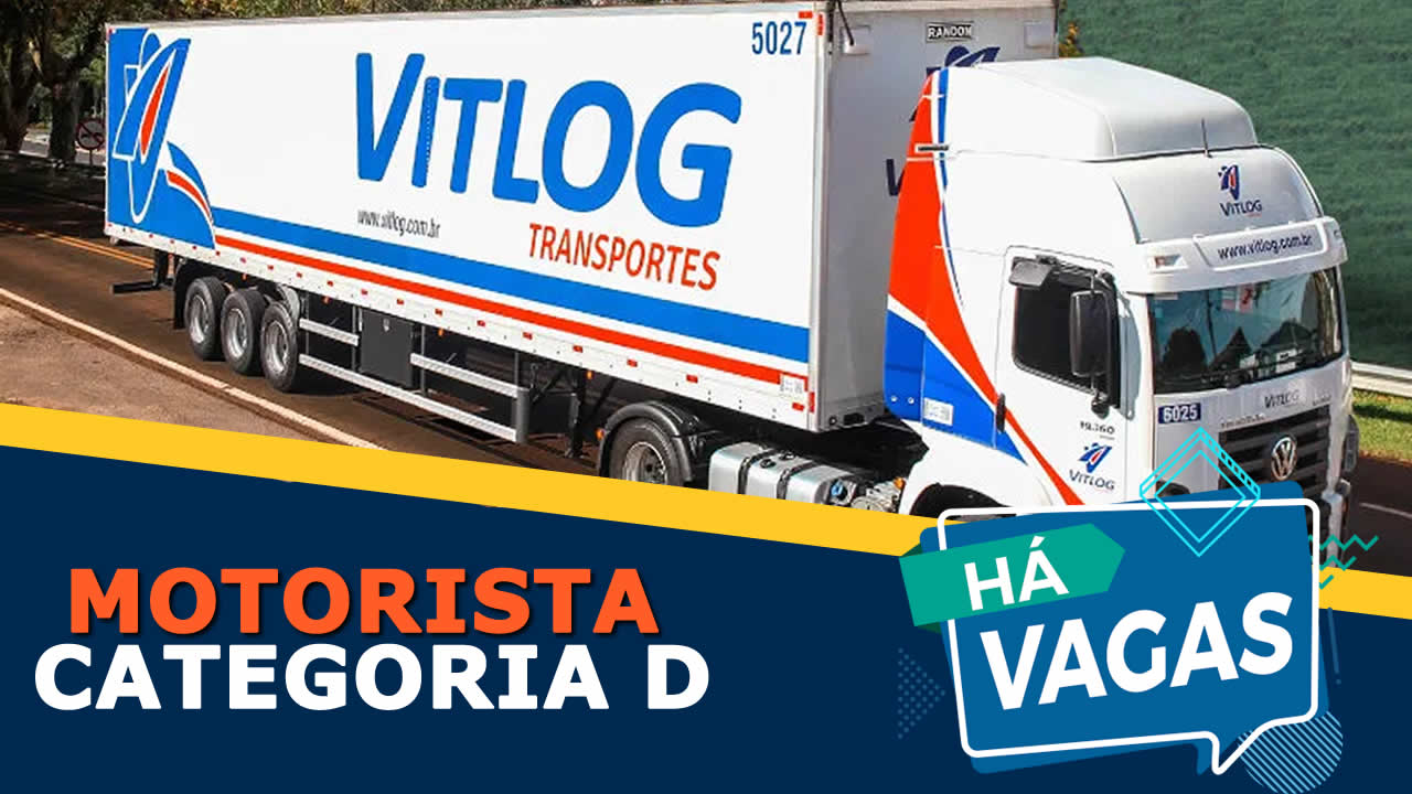 vaga para motorista