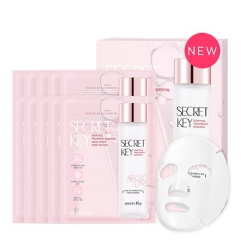 Secret Key Starting Treatment Essential Mask Pack- Rose