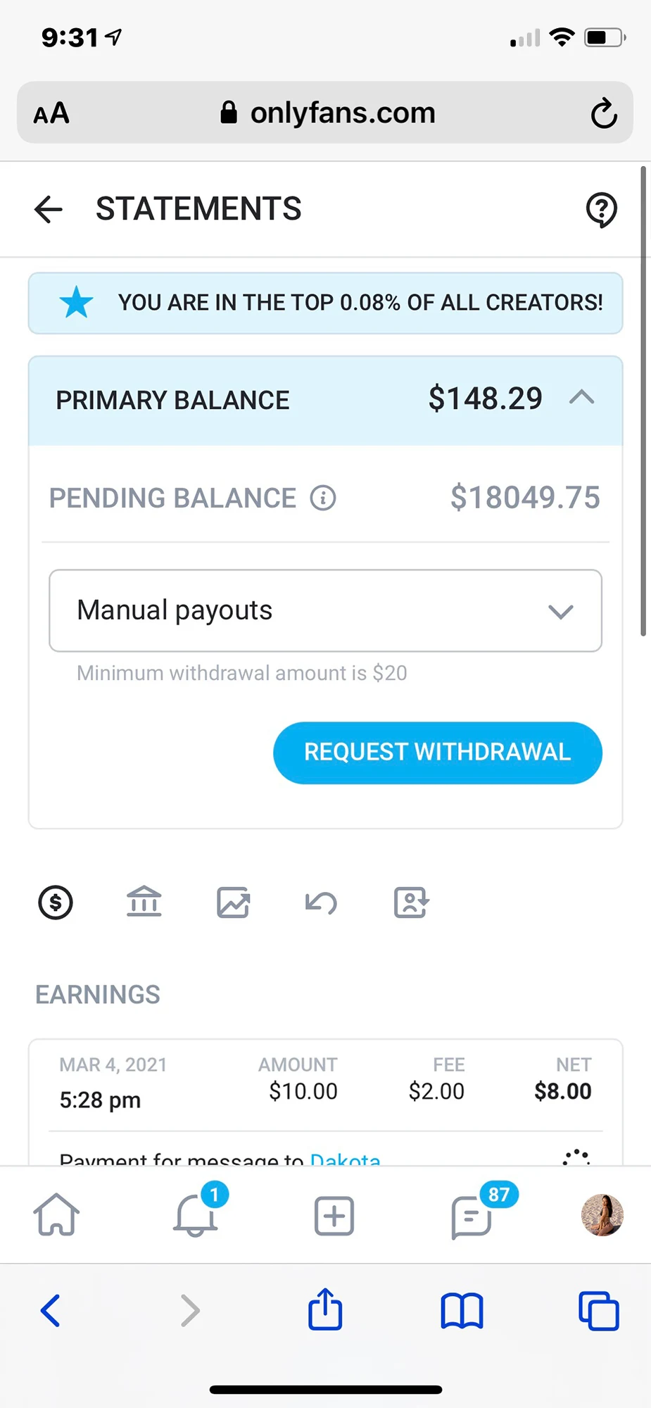 From onlyfans to how withdraw money How to