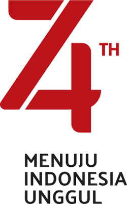 logo Resmi HUT Kemerdekaan RI ke 74 thn 2019 png