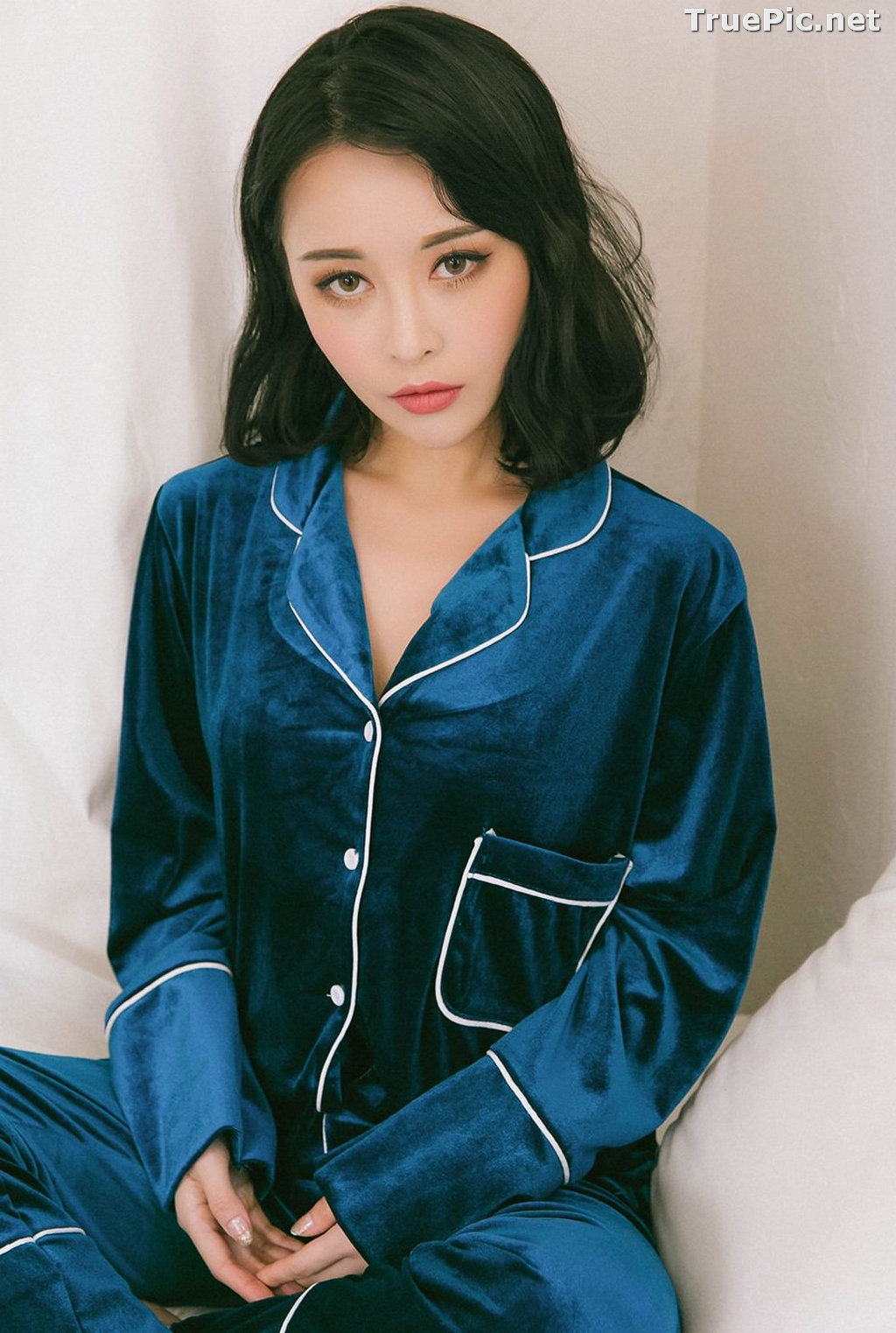 Image Ryu Hyeonju - Korean Fashion Model - Pijama and Lingerie Set - TruePic.net - Picture-37