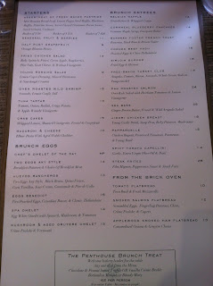 brunch penthouse huntley hotel mimosas flowing views knew away would place happy right